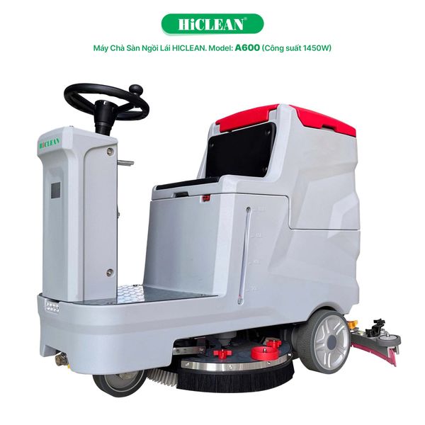  Máy chà sàn ngồi lái HiClean A600 