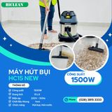  Máy hút bụi công nghiệp HiClean HC15NEW, công suất 1500W 