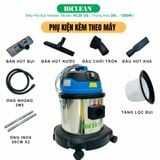  Máy hút bụi công nghiệp HiClean HC20/US, công suất 1500W 