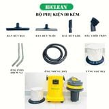  Máy hút bụi công nghiệp HiClean HC30P, công suất 1500W 