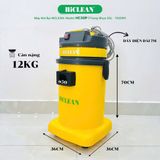  Máy hút bụi công nghiệp HiClean HC30P, công suất 1500W 