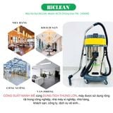  Máy hút bụi công nghiệp HiClean HC70, công suất 2400W 