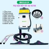 Máy hút bụi công nghiệp HiClean HC70A, công suất 2400W 