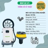  Máy hút bụi công nghiệp HiClean HC70A, công suất 2400W 