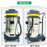  Máy hút bụi công nghiệp HiClean HC70W, công suất 2400W 