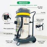  Máy hút bụi công nghiệp HiClean HC70W, công suất 2400W 