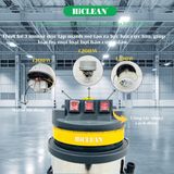  Máy hút bụi công nghiệp HiClean HC80, công suất 3600W 