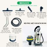  Máy hút bụi công nghiệp HiClean HC80, công suất 3600W 