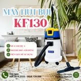  Máy hút bụi Kraffer KF130, thùng chứa 30L, công suất 1800W 