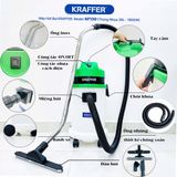  Máy hút bụi Kraffer KF130, thùng chứa 30L, công suất 1800W 