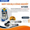  Máy hút bụi công nghiệp Kraffer KF380, công suất 3800W 