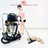  Máy hút bụi công nghiệp Sancos 3238W, thùng chứa 77L 
