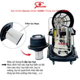  Máy hút bụi công nghiệp Sancos 3238W, thùng chứa 77L 