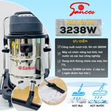  Máy hút bụi công nghiệp Sancos 3238W, thùng chứa 77L 