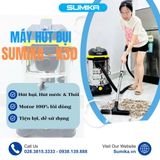  Máy hút bụi công nghiệp SUMIKA K30, 1800W, thùng chứa 30L 