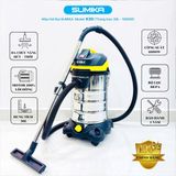  Máy hút bụi công nghiệp SUMIKA K30, 1800W, thùng chứa 30L 