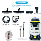  Máy hút bụi công nghiệp SUMIKA K30, 1800W, thùng chứa 30L 