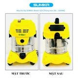  Máy hút bụi gia đình Sumika K20, công suất 1600W, thùng chứa 20L 