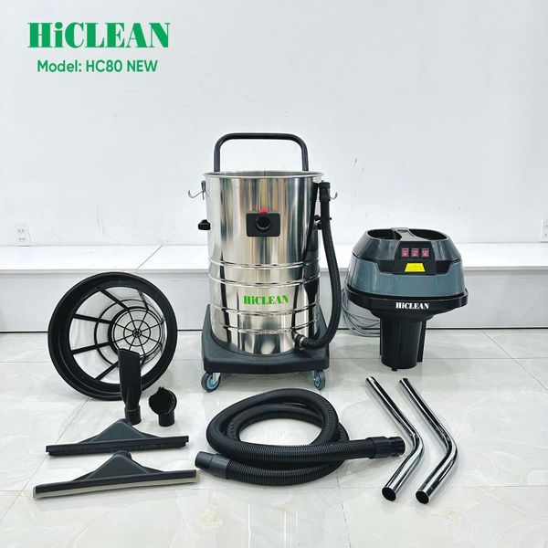  Máy hút bụi nhà xưởng HiClean HC80 NEW 