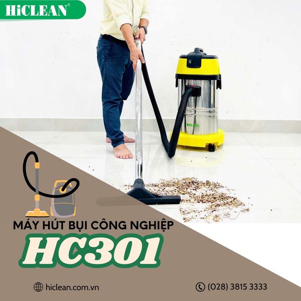  Máy hút bụi hút nước HiClean HC 301 