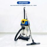  Máy hút bụi Kraffer KF130, thùng chứa 30L, công suất 1800W 