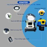  Máy hút bụi công nghiệp Kraffer KF15, công suất 1800W 