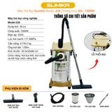  Máy hút bụi gia đình Sumika 230, 1500W, thùng chứa 30L 