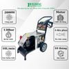  Máy phun áp lực PROMAC M16, công suất 2000W, 130 bar 