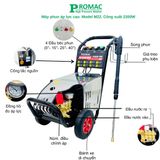  Máy rửa xe cao áp Promac M22, công suất 2200W, 150 bar 