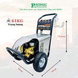  Máy phun rửa áp lực cao Promac M26, công suất 3800W, 180 bar 