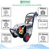  Máy rửa xe áp lực cao Promac M30, công suất 3000W, 180 bar 
