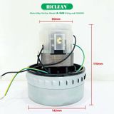  Motor máy hút bụi công nghiệp 220V, lõi đồng 