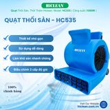  Quạt thổi sàn HiClean HC535, công suất 1000W 
