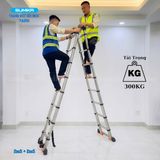  Thang Inox rút chữ A SUMIKA TA250, chiều cao 2.5M 