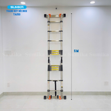  Thang Inox rút chữ A SUMIKA TA250, chiều cao 2.5M 