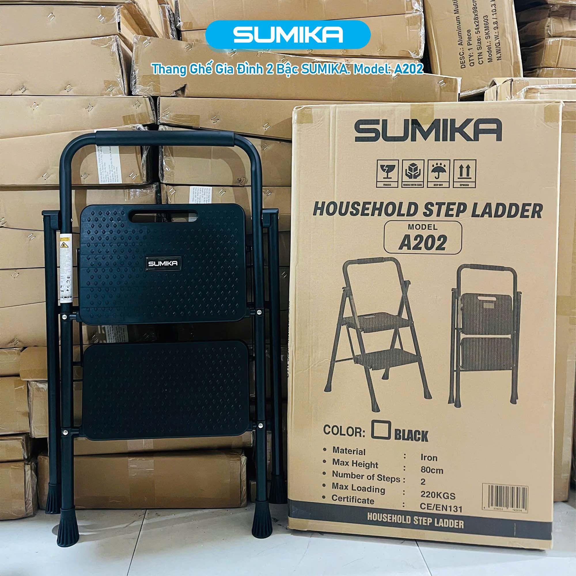  Thang ghế gia đình 2 bậc SUMIKA A202 