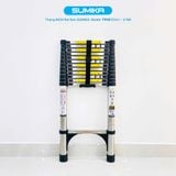  Thang rút inox SUMIKA T510, đai đen, chiều cao 5.1m 