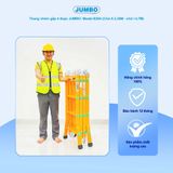  Thang nhôm gấp 4 đoạn JUMBO B204, chữ A cao 2.35m 