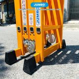  Thang nhôm gấp 4 đoạn JUMBO B305, chữ A cao 2.9m 