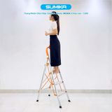  Thang nhôm ghế 4 bậc SUMIKA SK304, chiều cao 1.0m, tải trọng 150kg 