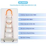  Thang nhôm ghế 5 bậc SUMIKA SK305, chiều cao 1.2m, tải trọng 150kg 