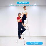  Thang nhôm ghế 6 bậc SUMIKA SK306, chiều cao 1.5m, tải trọng 150kg 
