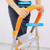  Thang nhôm ghế 6 bậc SUMIKA SK306, chiều cao 1.5m, tải trọng 150kg 