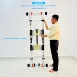  Thang nhôm rút đôi SUMIKA SK440D NEW, chiều cao 2.2M 