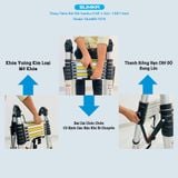  Thang nhôm rút đôi SUMIKA SK440D NEW, chiều cao 2.2M 