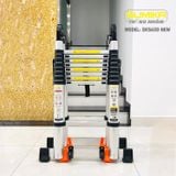  Thang nhôm rút đôi SUMIKA SK560D NEW, chữ A cao 2.8M 