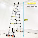  Thang nhôm rút đôi SUMIKA SK560D NEW, chữ A cao 2.8M 
