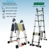 Thang nhôm rút đôi SUMIKA SK640D NEW, chiều cao 3.0M