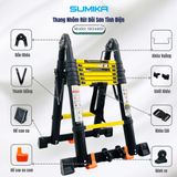  Thang nhôm rút đôi SUMIKA SKS440D, sơn tĩnh điện, chiều cao 2.2M 
