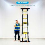 Thang nhôm rút đôi SUMIKA SKS440D, sơn tĩnh điện, chiều cao 2.2M 